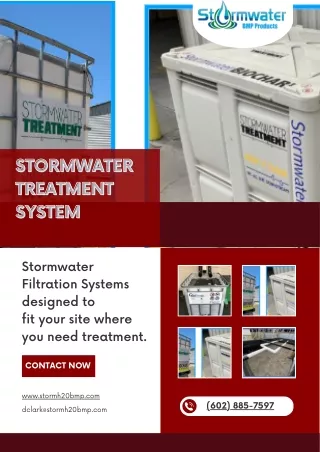 Stormwater Treatment System - Washington State