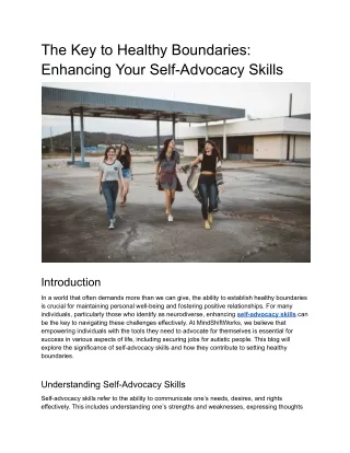 The Key to Healthy Boundaries_ Enhancing Your Self-Advocacy Skills (1)