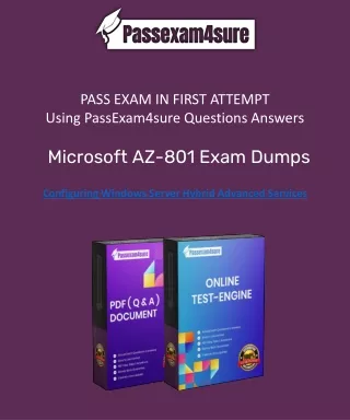 AZ-801 Exam Mastery: Premium Dumps PDF Resource