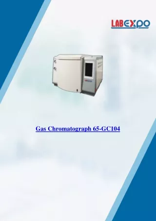 Gas Chromatograph 65-GC104