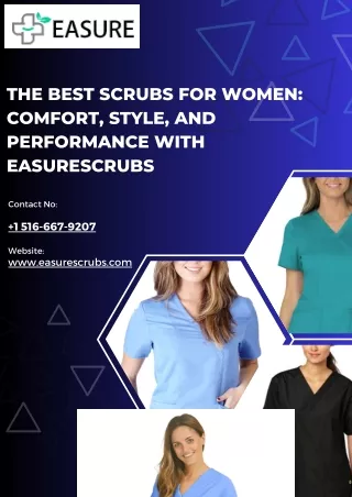 The Best Scrubs for Women Comfort, Style, and Performance with EasureScrubs