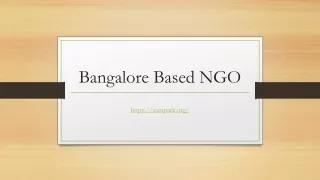 Bangalore Based NGO