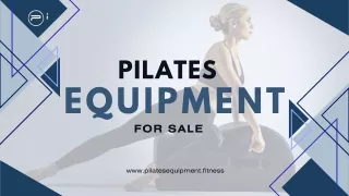 Pilates Equipment For Sale