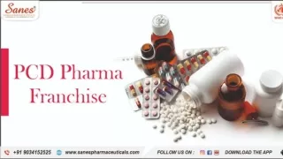 PCD Pharma Franchise - Sanes Pharmaceuticals