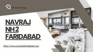 Navraj NH 2 Faridabad | 3 & 4 BHK Modern Flats