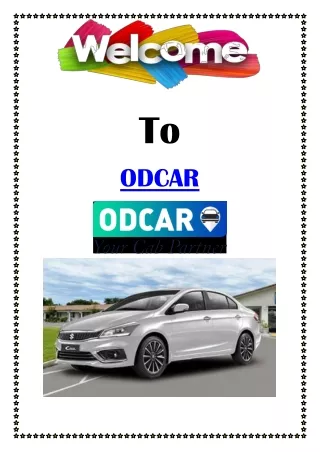 Experience Puri Like Never Before with ODCAR's Sightseeing Car Rentals