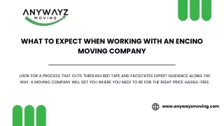 What to Expect When Working with an Encino Moving Company