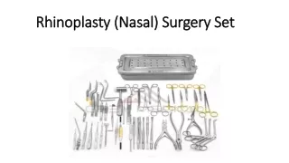 Rhinoplasty