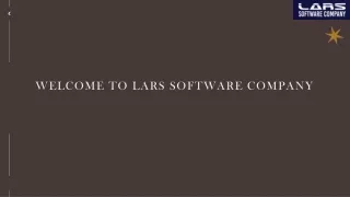 Empresa de desarrollo de software- LARS Software Company como líder del mercado