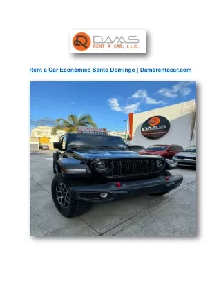 Rent a Car Económico Santo Domingo | damsrentacarllc.com