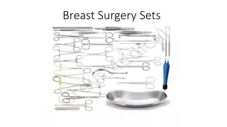 Breast Surgery Sets