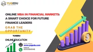 Yugedu Online: Online BBA in Financial Markets