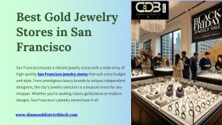 Best Gold Jewelry Stores in San Francisco