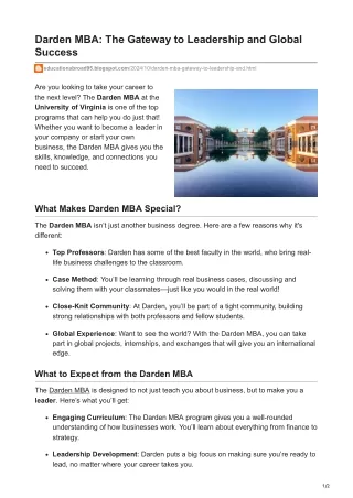 educationabroad95.blogspot.com-Darden MBA The Gateway to Leadership and Global Success