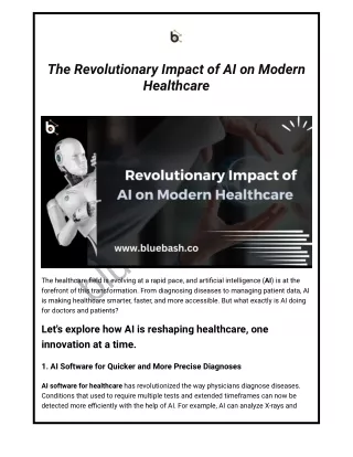 Innovative AI Services in Healthcare Transformation