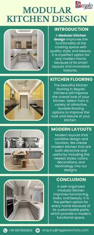 Modular Kitchen Design | Regalo Kitchens