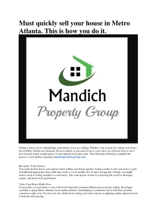 Mandich Property Group