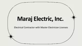 Maraj Electric, Inc. - NYC's Premier Electrical Service Experts