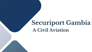 Securiport Gambia - A Civil Aviation