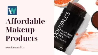 Affordable Makeup Products - idealworld.tv