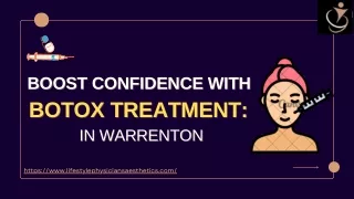 Boost Confidence with Botox Treatment in Warrenton  Lifestyle's MedSpa