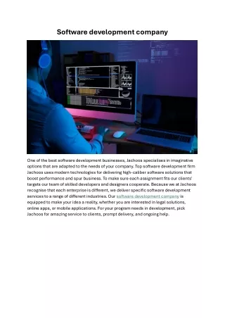 software development company
