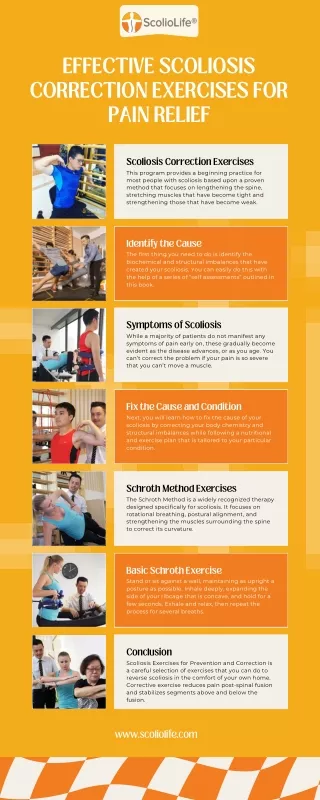 Effective Scoliosis Correction Exercises for Pain Relief