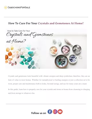 How To Care For Your Crystals and Gemstones At Home_.docx