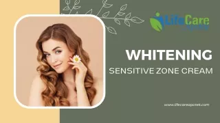 Whitening Sensitive Zone Cream | ALBADERM