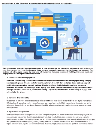 Why Investing in Web and Mobile App Development Services is Crucial for Your Business_-
