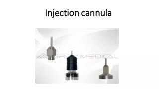 Injection cannula