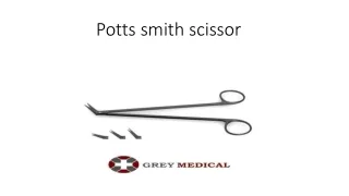 Potts smith scissor