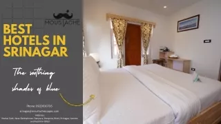Best Hotels near Dal Lake, Srinagar, Jammu and Kashmir  - Moustache Escapes