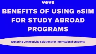 Simplify Your Experience: eSIM for Study Abroad Made Easy