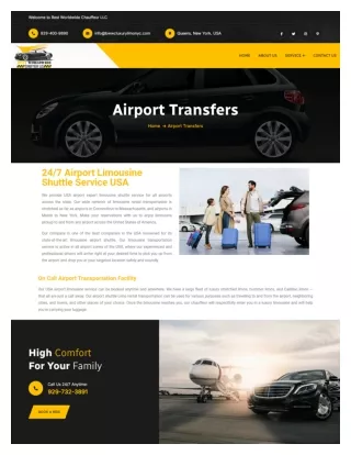 NYC Airports Car Service LGA | Luxury Transportation by BwwcLuxuryLimoNYC