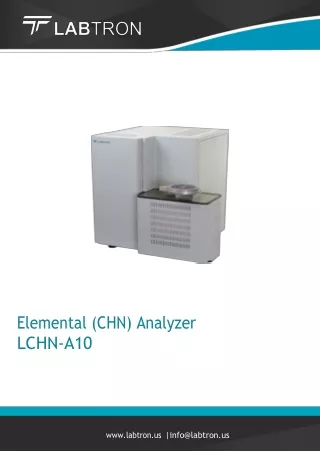 Elemental-(CHN)-Analyzer-LCHN-A10.