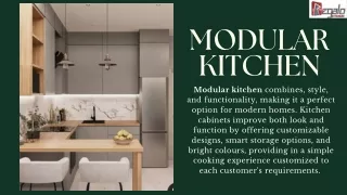 Modular Kitchen | Regalo Kitchens