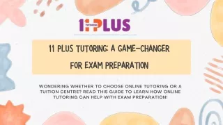 Online Tutoring A Game-Changer for Exam Preparation