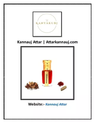 Kannauj Attar | Attarkannauj.com