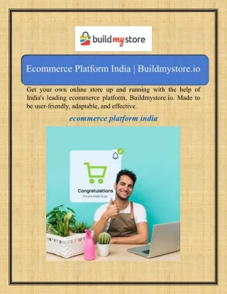 Ecommerce Platform India | Buildmystore.io