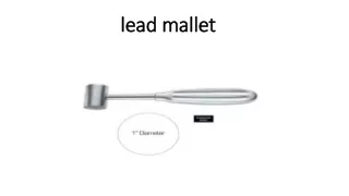 lead mallet