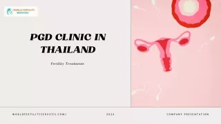 PGD Clinic In Thailand |World Fertility Services