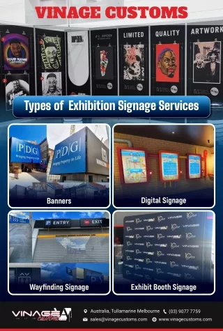 Exhibition Signage Services