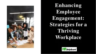 Employee Engagement in HR