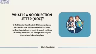 Understanding the No Objection Letter A Guide for Nepali Students Studying Abroad
