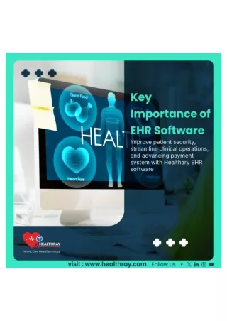 Key Importance of EHR Software - Healthray