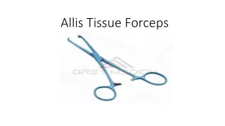 Allis Tissue Forceps