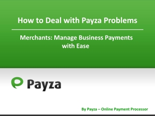 How Merchants Can Avoid Payza Problems