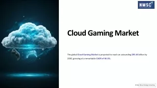 Cloud Gaming Market: Strategies and Opportunities