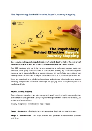 The Psychology Behind Effective Buyer